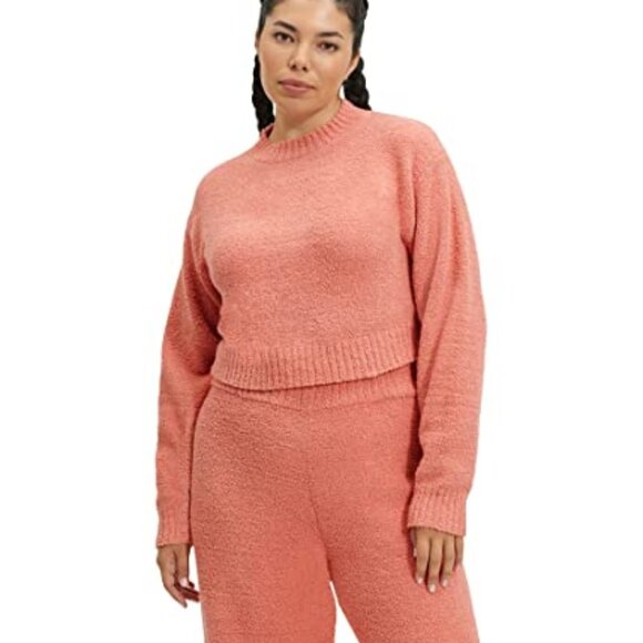UGG Women's Heddie Mock Neck Sweater, Desert Coral, Medium - Picture 1 of 1